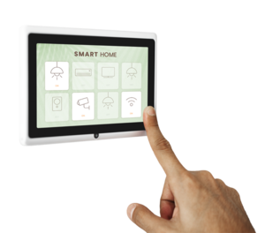 Bedienbares Wandpanel mit Touchscreen Bedienbares Wandpanel mit Touchscreen